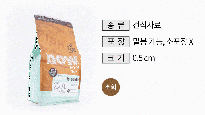 NOW 그레인프리 스몰브리드 피쉬 어덜트 (2.7kg/5.4kg)-상품이미지-2