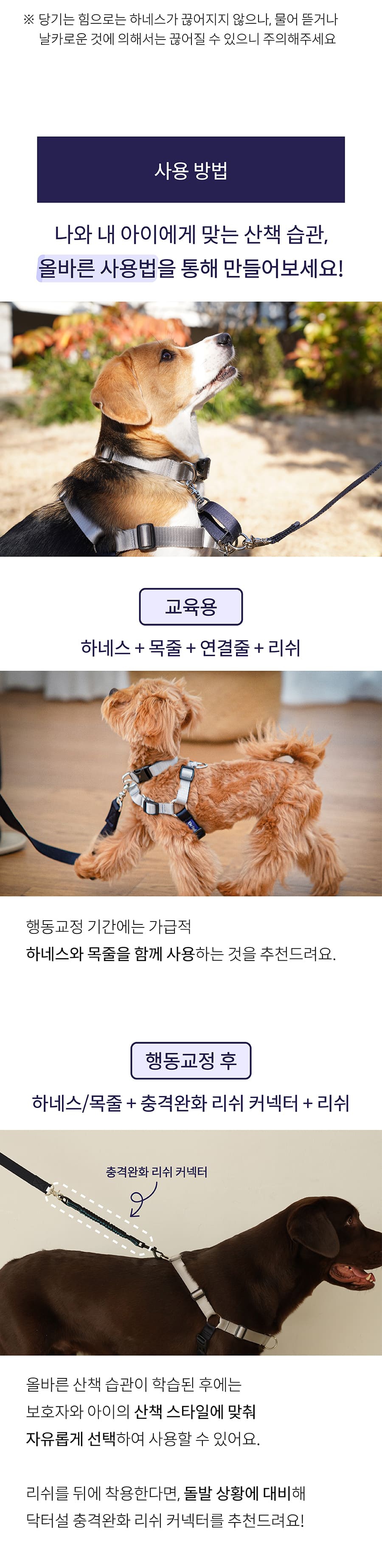 닥터설 앞섬방지 하네스 세트-상품이미지-26